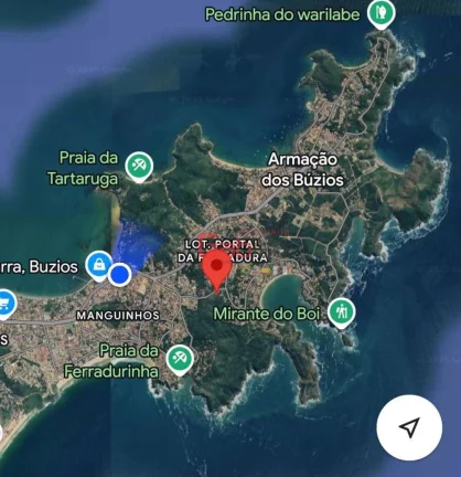 Imagem Terreno à venda, 2097 m² por R$ 615.000,00 - Sítio Do Campinho - Armação dos Búzios/RJ