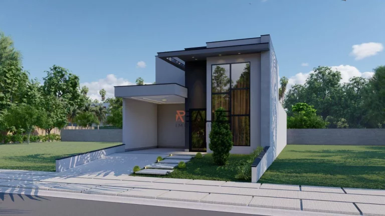 Imagem Casa com 3 suítes e piscina à venda, 155 m² por R$ 1.390.000 - Condomínio Jardim Brescia - Indaiatuba/SP