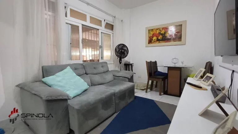 Imagem Apartamento com 1 dormitório à venda, 43 m² por R$ 240.000,00 - Tupi - Praia Grande/SP