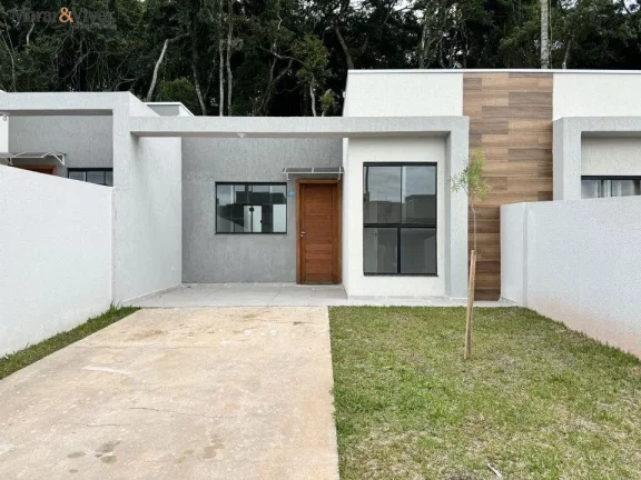 Imagem Casa para Venda em Fazenda Rio Grande, Gralha Azul, 3 dormitórios, 1 banheiro, 1 vaga