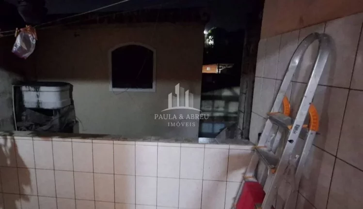 Imagem Lindo Sobrado125m², 3 Dormitórios, 2 Banheiros, Sala e Cozinha Grande, 4 Vagas + 2 Cômodos com Banheiro nos fundos no Jardim Primavera, Mauá-SP