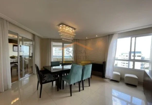 Imagem Apartamento 3 dormitórios, sendo 3 suítes, escritório, sala 2 ambientes, varanda gourmet, lavabo,...