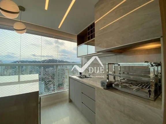 Imagem Apartamento com 3 dormitórios 3 SUITES DECORADO à venda, 134 m² por R$ 2.300.000 - Gonzaga - Santos/SP