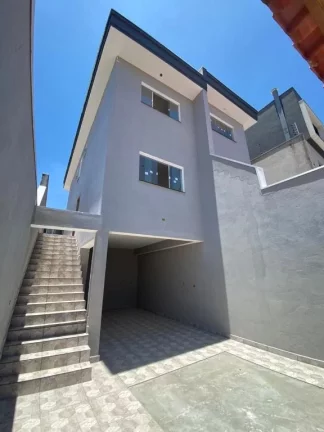 Imagem Sobrado com 2 dormitórios à venda, 110 m² por R$ 495.000,00 - Parque Residencial Scaffid II - Itaquaquecetuba/SP