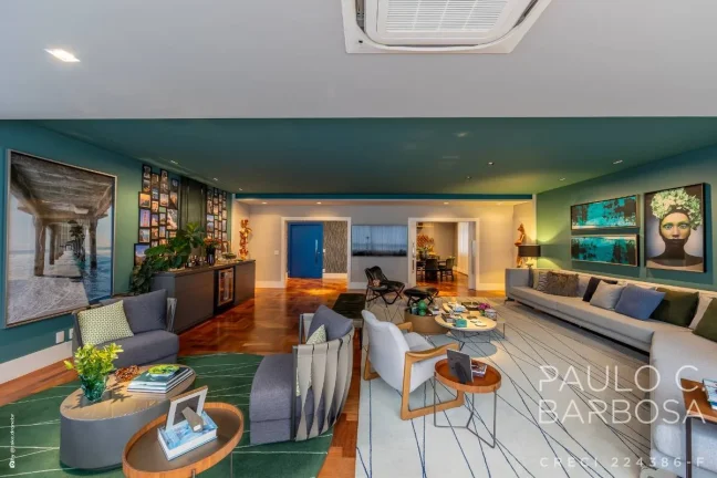 Imagem Higienópolis Venda - 4 Suítes - 2 Vagas - 400m² - Mobiliado