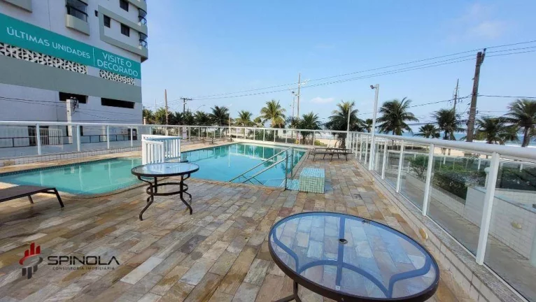 Imagem Apartamento com 1 dormitório à venda, 47 m² por R$ 330.000,00 - Maracanã - Praia Grande/SP