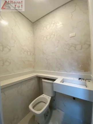 Imagem SOBRADO NOVO 03 SUITES COM PISCINA CHURRASQUEIRA NA TUPI PRAIA GRANDE SP