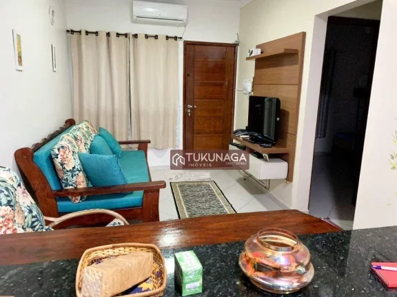 Imagem Casa com 2 dormitórios à venda, 95 m² por R$ 550.000,00 - Maitinga - Bertioga/SP