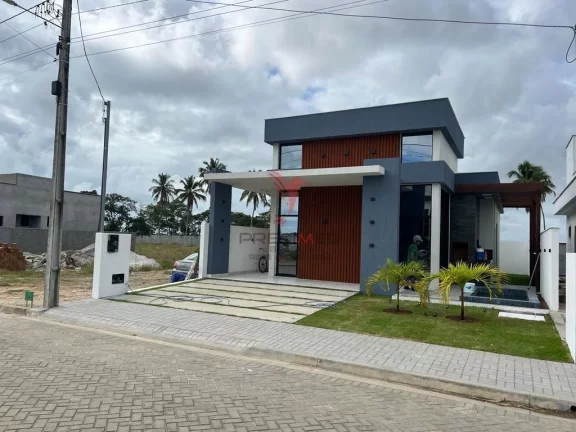Imagem Casa pronta para morar com piscina,.churrasqueira no Condomínio Sunville! Em João Pessoa