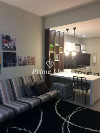 Imagem Flat disponível para locação no Le Bougainville, com 42m², 1 dormitório e 1 vaga de garagem