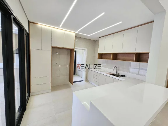 Imagem Casa térrea com 3 suítes à venda, 190 m² por R$ 1.790.000 - Condomínio Com Lago - Indaiatuba/SP