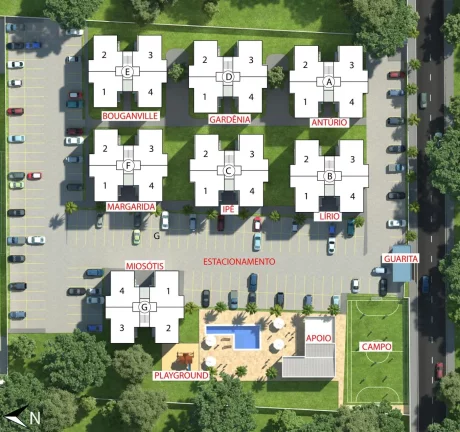 Imagem Apartamento 3 dormitórios para Venda em Teresina, Planalto Uruguai, 3 dormitórios, 1 suíte, 2 banheiros, 2 vagas