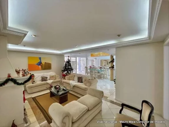 Imagem Cond São Paulo II - Casa linda, 4 suítes, piscina, gourmet, cond completo