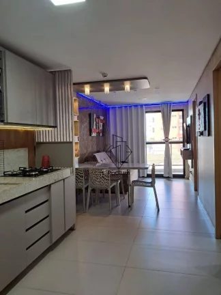 Imagem Apartamento Home flat com 02 quartos, mobiliado e equipado a 100m da praia do Cabo Branco - FL0926