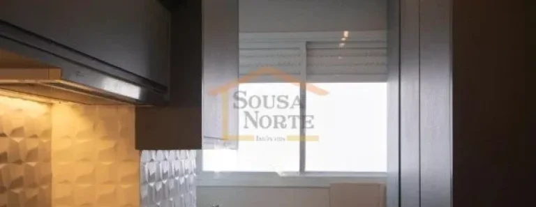 Imagem Apartamento amplo de 47 m², com 1 dormitório, banheiro, varanda e área de serviço. Possui armár...