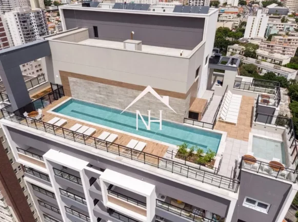 Imagem Apartamento de 142m c/3 suítes,2 vagas,terraço gourmet,coworking,fitness,brinquedoteca,bicicletário,piscina,spa,sauna,pilates,lavanderia,playground