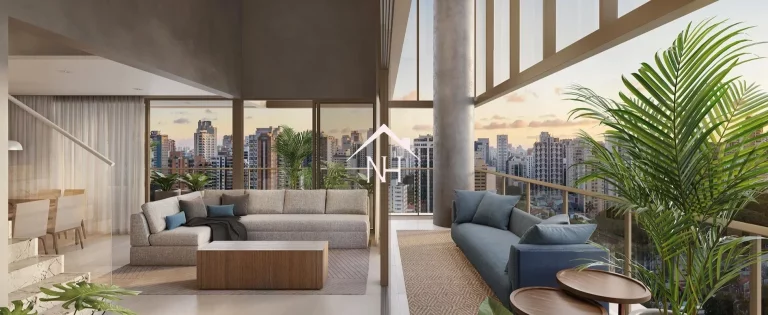 Imagem apartamento duplex de 120m no Brooklin c/ 2 suítes,2 vagas,varanda,brinquedoteca,piscinas,salão de festas,fitness,bicicletário,sauna,lavanderia,