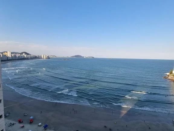 Imagem Praia de Astúrias Terraço Grill, Alto Padrão, Frente total ao mar, 2 garagens, Lazer Total, Vista espetacular, Melhor local.