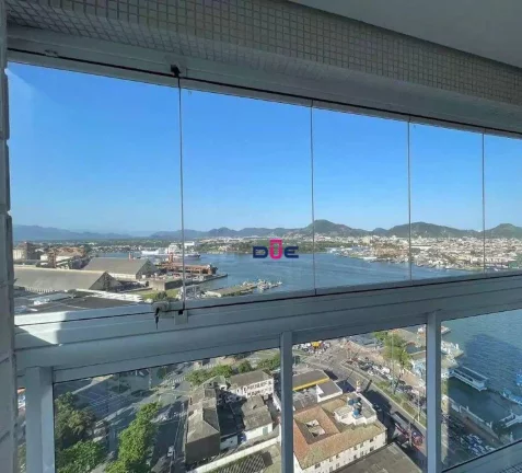 Imagem Apartamento com 3 dormitórios à venda, 189 m² por R$ 2.545.000,00 - Ponta da Praia - Santos/SP
