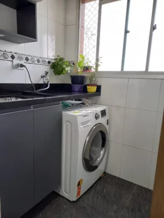 Imagem Apartamento com 56m², mobiliado, sala living com sacada, 02 Dormitórios com armários planejados, ...