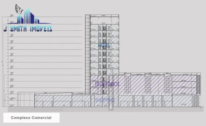 Imagem ÁREA 303.920m² C/ PROJETO DE COMPLEXO - SHOPPING/HOTEL/SALAS/AUTO POSTO