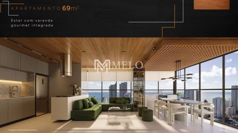 Imagem Oportunidade em BOA VIAGEM:69m². 02qts, 02suites, 02vagas..