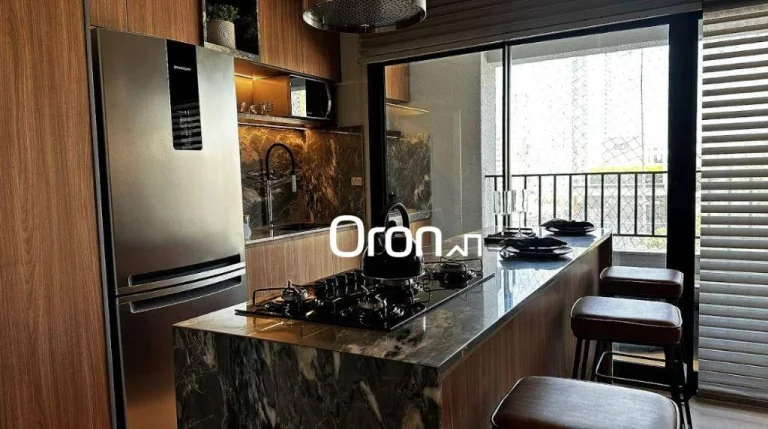 Imagem Apartamento com 3 dormitórios à venda, 71 m² por R$ 747.000,00 - Setor Oeste - Goiânia/GO