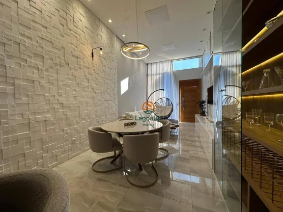 Imagem Casa com 3 dormitórios à venda, 135 m² por R$ 1.190.000,00 - Lundceia - Lagoa Santa/MG