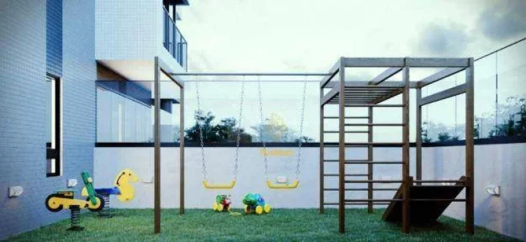 Imagem Apartamentos por andar com varanda / sacada gourmet a 500m da praia de Tambaú - AP0174