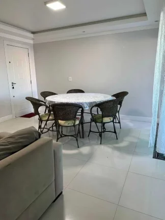 Imagem Apartamento mobiliado com 2 dormitórios sendo 1 suíte e 1 vaga de garagem em Perequê -Porto Belo