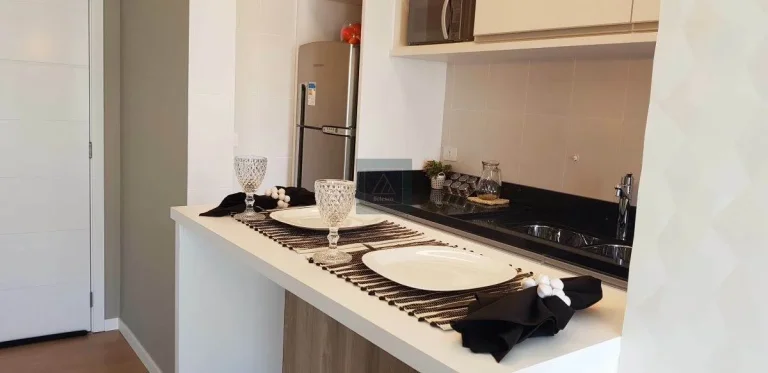 Imagem Apartamento 3 quartos com suíte. 82,76 m². 1 vaga. Sacada com churrasqueira.