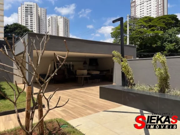 Imagem Apartamento de luxo para locação no Tatuapé, São Paulo-SP: 3 quartos, 2 suítes, 2 vagas de garagem e 140m² de área.