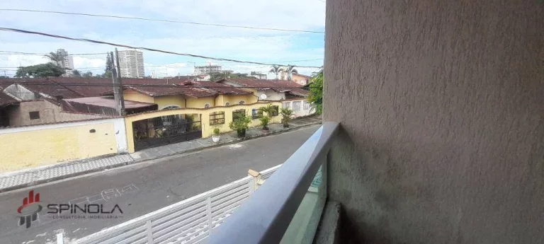 Imagem Sobrado com 2 dormitórios à venda, 78 m² por R$ 450.000,00 - Vila Caiçara - Praia Grande/SP