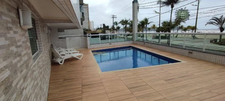 Imagem Apartamento com 2 dormitórios à venda, 82 m² por R$ 710.325,00 - Vila Guilhermina - Praia Grande/SP