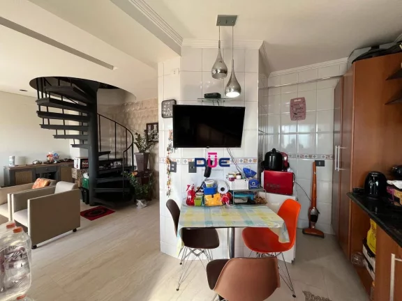 Imagem Cobertura com 3 dormitórios à venda, 142 m² por R$ 850.000 - Embaré - Santos/SP