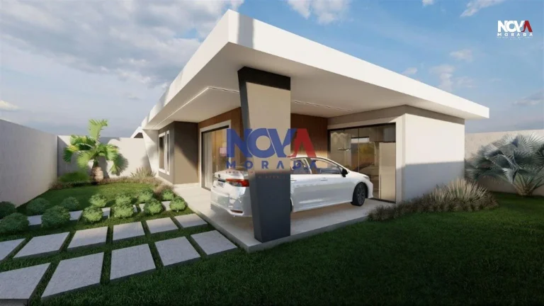 Imagem Com uma arquitetura moderna e sofisticada, essa residência foi construída com os melhores materiai...