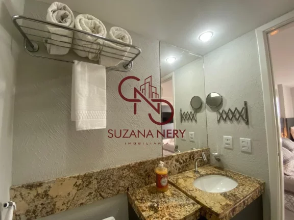 Imagem Flat vista mar mobiliado em Ponta Negra