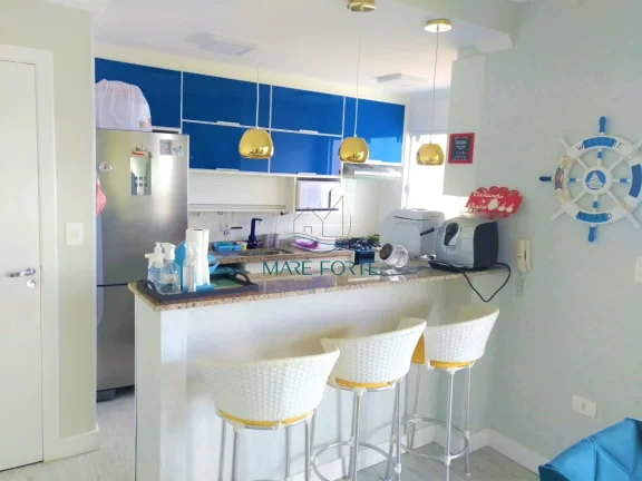 Imagem COBERTURA DECORADA COM LINDA VISTA PARA O MAR, POUCOS METROS DA PRAIA!!!!