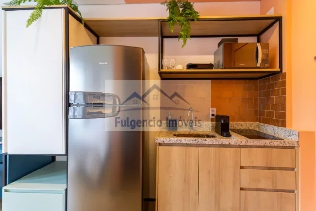 Imagem Apartamento Studio Mobiliado à venda de 24m² na Alameda Ribeiro da Silva