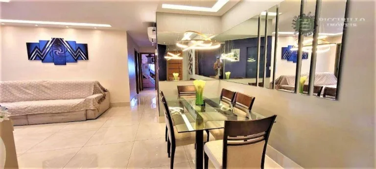 Imagem Apartamento com 3 dormitórios à venda, 122 m² por R$ 1.268.000,00 - Canto do Forte - Praia Grande/SP