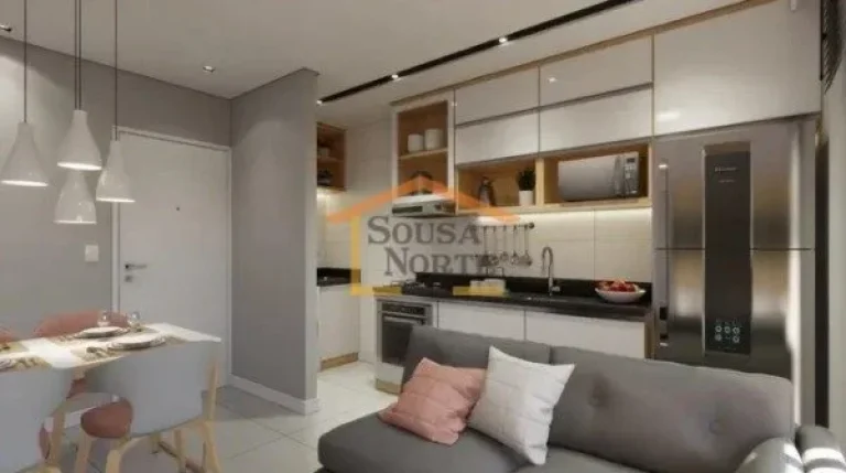 Apartamento novo, 2 dormitórios, varanda, cozinha, andar alto, bem iluminado, sol da manhã, SEM VA...