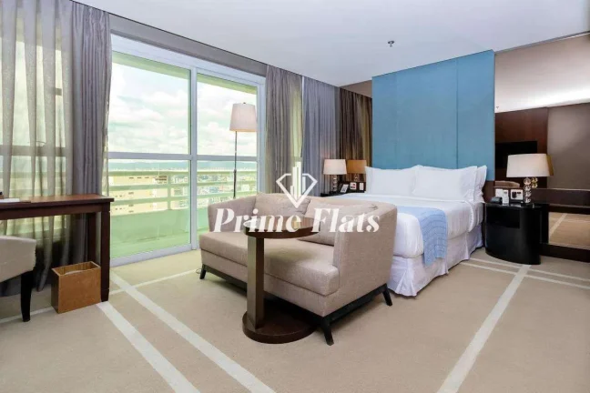 Imagem Flat disponível para venda no Hotel Cadoro São Paulo na Consolação, com 27m², 1 dormitório e 1 vaga