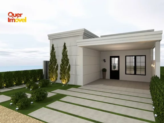 Imagem Linda Casa em Condomínio à Venda em Ribeirão Preto-SP, no Bairro Reserva San Pedro: 3 Quartos, 3 Suítes, 4 Banheiros, 144m².