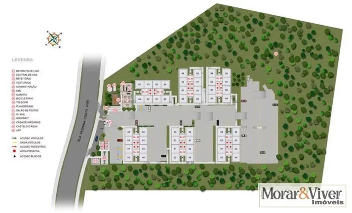 Imagem Apartamento para Venda em São José dos Pinhais, Itália, 2 dormitórios, 1 banheiro, 1 vaga