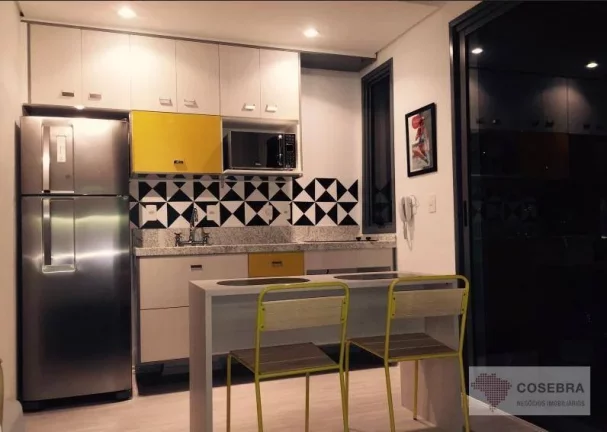 Imagem Apartamento com 1 dormitório para alugar, 37 m² por R$ 4.710,00/mês - Vila Olímpia - São Paulo/SP