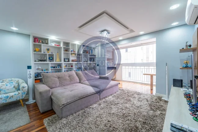 Imagem Apartamento à venda em SP: 3 quartos, 1 suíte, 2 salas, 2 banheiros, 2 vagas de garagem na Vila Campestre - 90m².