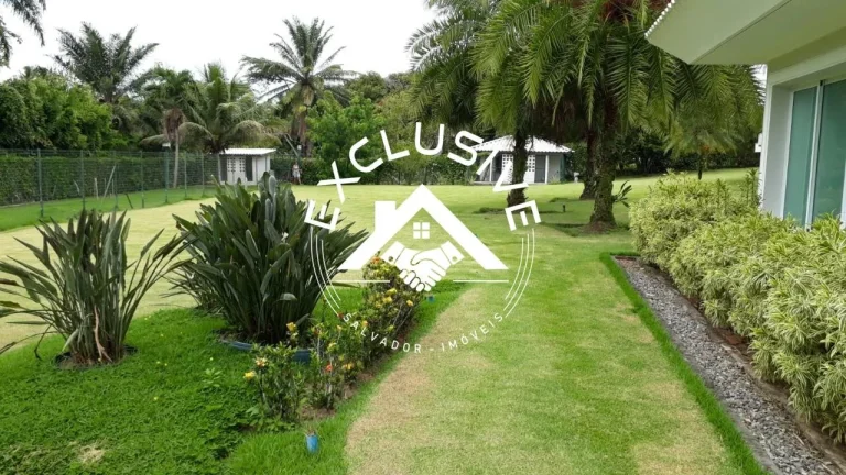 Imagem Casa para Venda em Lauro De Freitas, Encontro das águas, 4 dormitórios, 4 suítes, 5 banheiros
