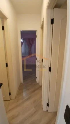 Imagem Apartamento com 90 m², 3 dormitórios, sendo 1 suíte, sala para dois ambientes, cozinha com armár...