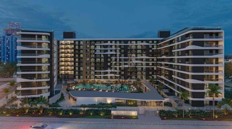 Imagem Apartamento térreo com área privativa a 294m da praia do Bessa no Jardim Oceania. - AP1541