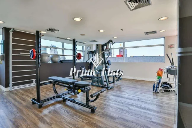 Imagem Flat disponível para venda no Park Inn by Radisson Berrini no Brooklin Novo, com 28m², 1 dormitório e 1 vaga de garagem